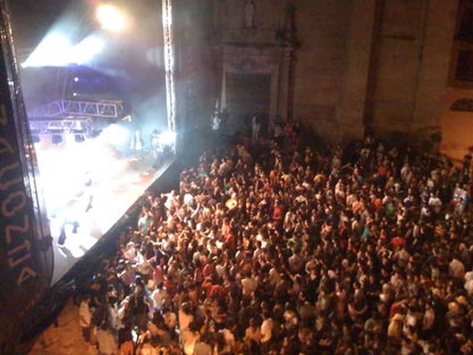 Concierto en fiestas